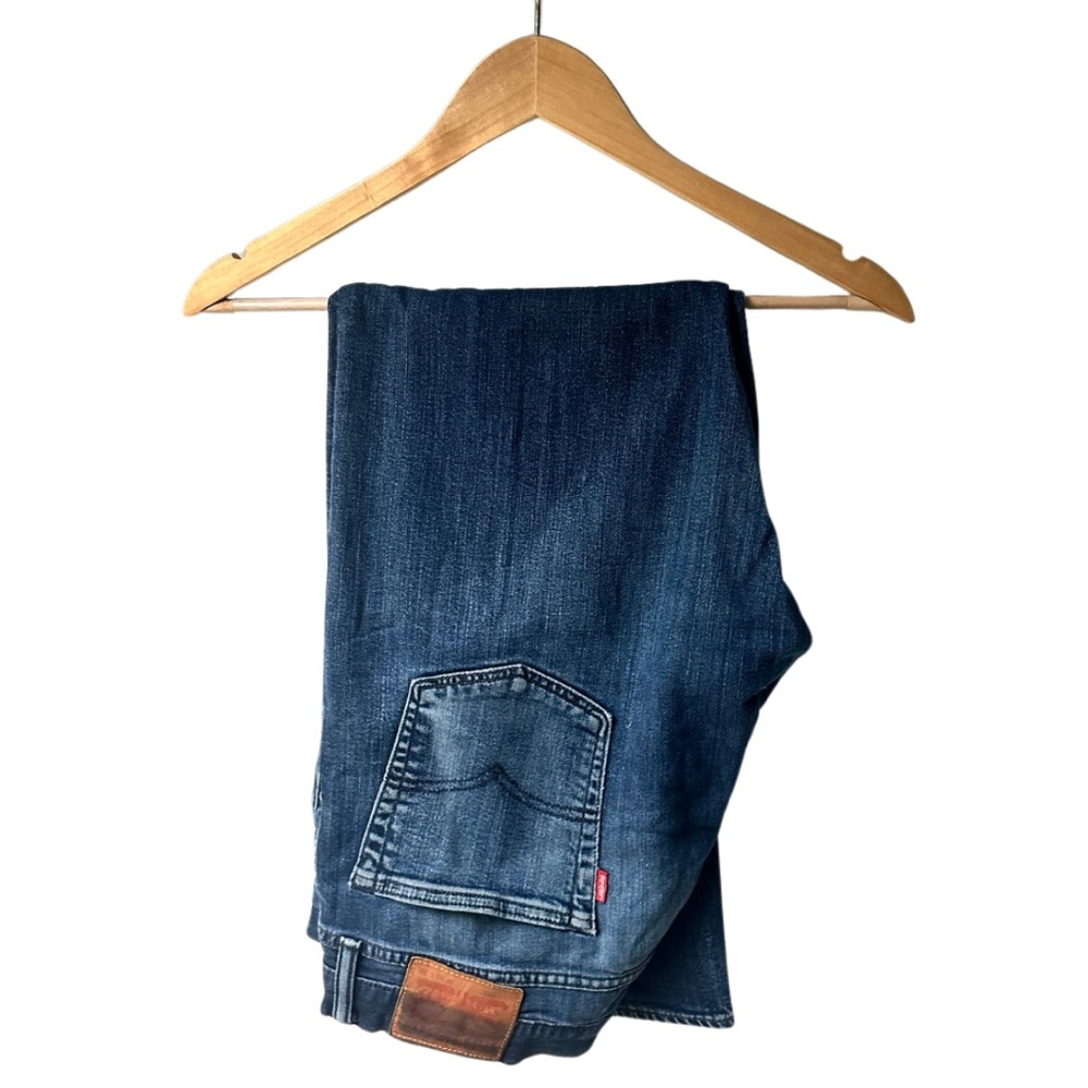 Men’s Jeans, Levi’s 513 Blue Denim Jeans, W34xL30.